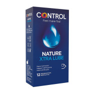 Control Preservativos Nature Xtra Lube 12 unidades