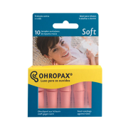 Ohropax Soft Tampões Auriculares Espuma 10 unidades