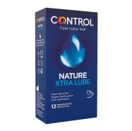 Control Preservativos Nature Xtra Lube 12 unidades