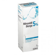 Minoxidil Biorga 50 mg/mL x 1 solução cutanea