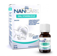 Nancare Dha Vitamina D e E Gotas 8mL
