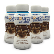Resource Protein Solução Oral Chocolate 200mL 4 unidades
