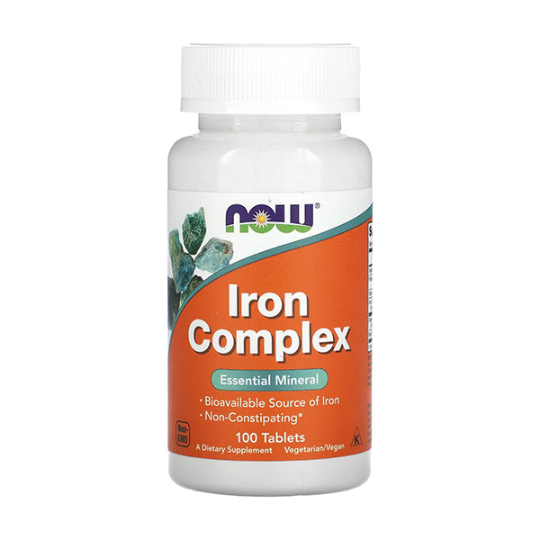 Now Iron Complex 100 Tablets
