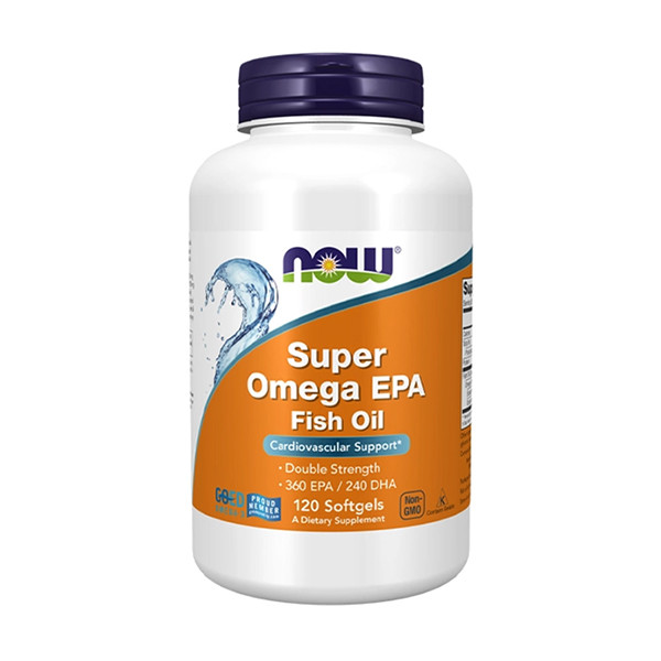 Now Super Omega Epa Fish Oil 120 Softgels
