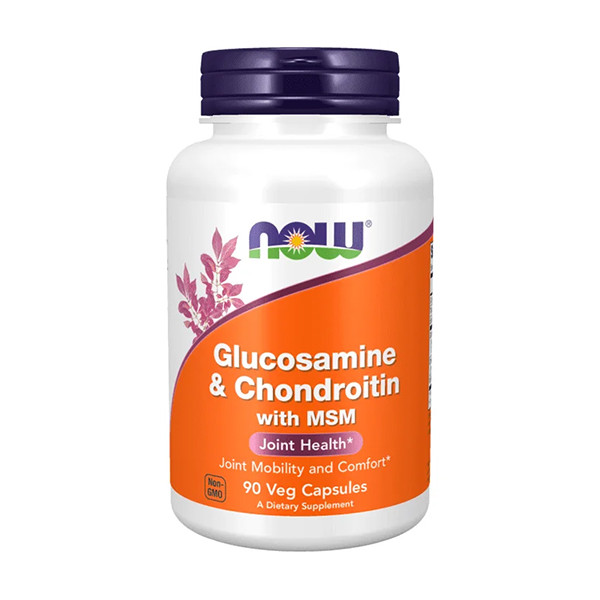 Now Glucosamine & Chondroitin with MSM 90 Veg Capsules