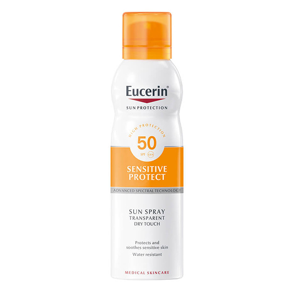 <mark>Eucerin</mark> Sunbody Spray Transparente Toque Seco Spf50+ 200mL