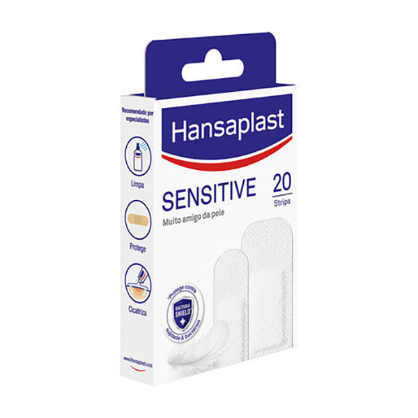 Hansaplast Sensitive 2 tamanhos 20 unidades
