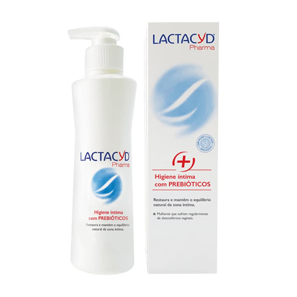 <mark>Lactacyd</mark> Pharma Prebiótico Gel Higiene Íntima 250mL