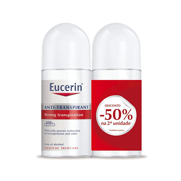 Eucerin Deo Anti-Transpirante 48h -50% 2ªUnidade