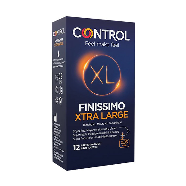 Control Preservativos Finíssimo XL 12 unidades