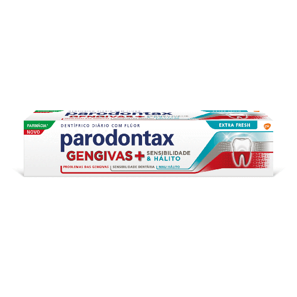 Parodontax Gengivas+ Sensibilidade/Halito Pasta Dentifrica 75mL