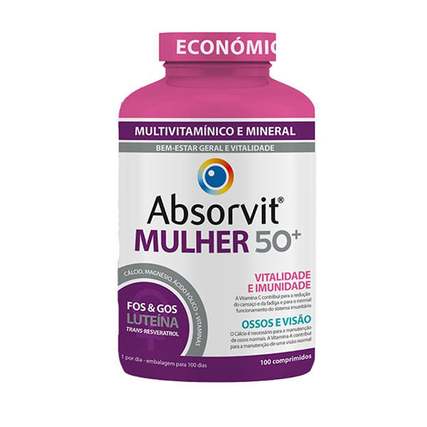 <mark>Absorvit</mark> Mulher 50+ 100 Comprimidos