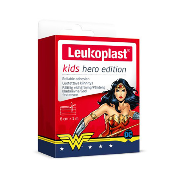 Leukoplast Kids Wonder Woman Banda Adesiva 6cm x 1m