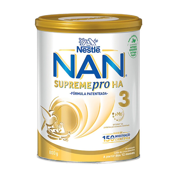 Nan Supreme Pro Ha3 Leite Crescimento 800g