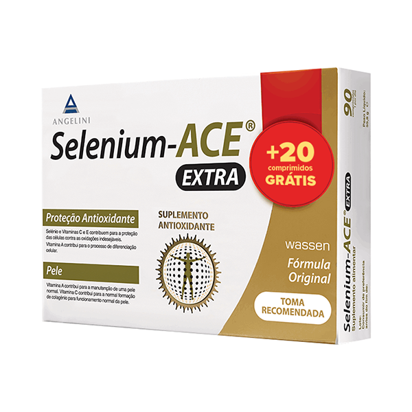 Selenium Ace Extra 90 Comprimidos com oferta de 20 Comprimidos