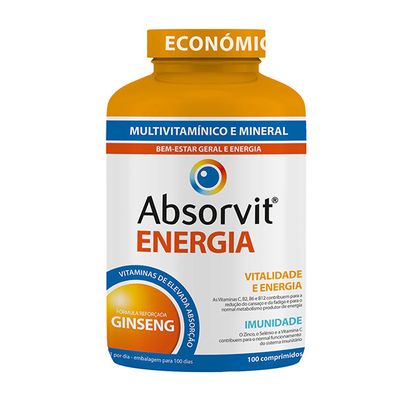 <mark>Absorvit</mark> Energia 100 Comprimidos