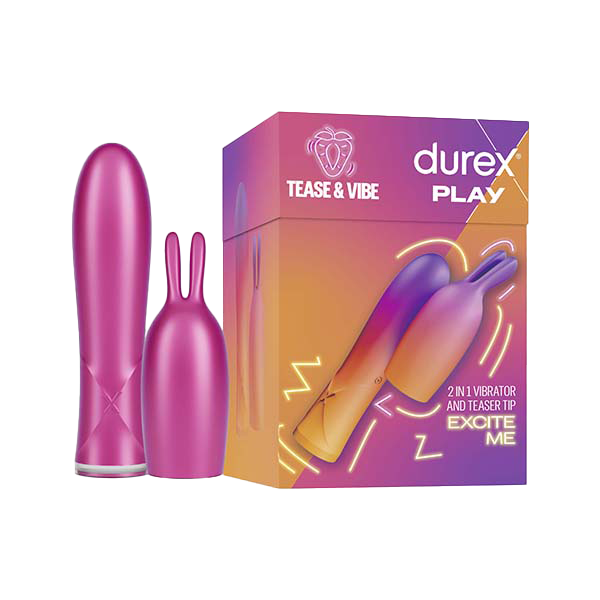 Durex Play 2 In 1 Vibrator & Teaser