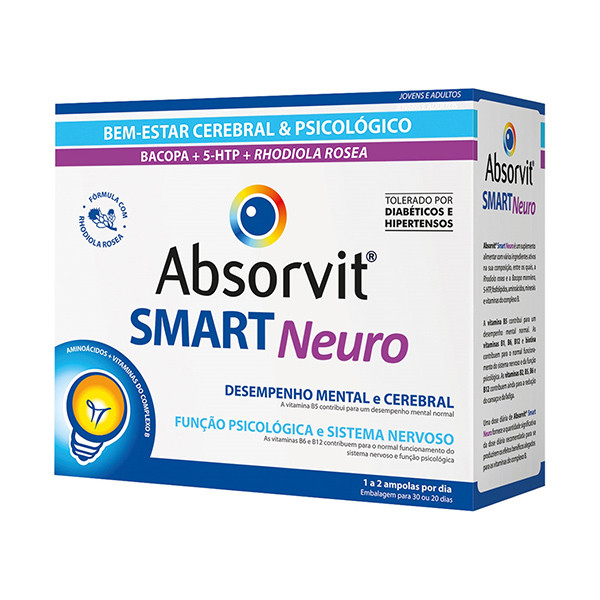 <mark>Absorvit</mark> Smart Neuro 10mL 30 ampolas