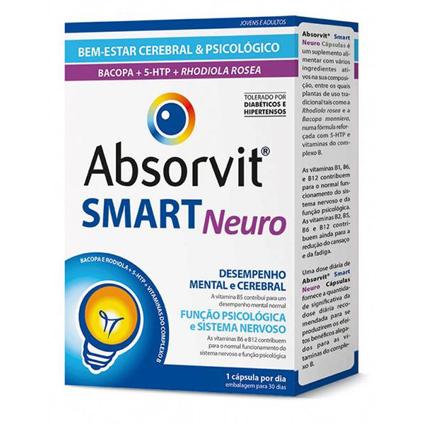 Absorvit Smart Neuro 30 cápsulas