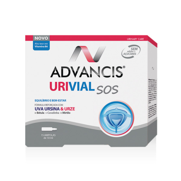 Advancis Urivial Sos Amp 15x10mL sol oral amp