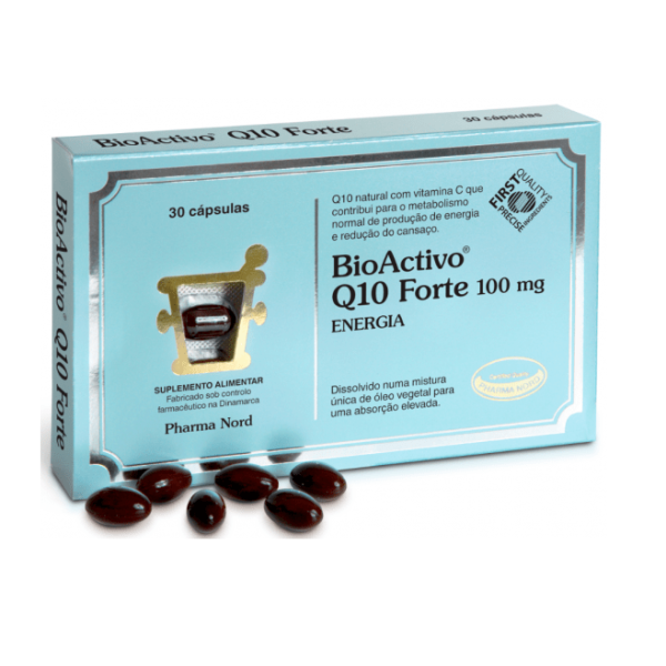 Bioactivo Q10 Forte 100mg 30 Cápsulas