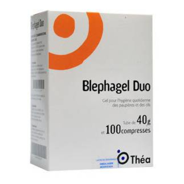 Blephagel Duo 100 Compressas + Gel Palpebras 30g
