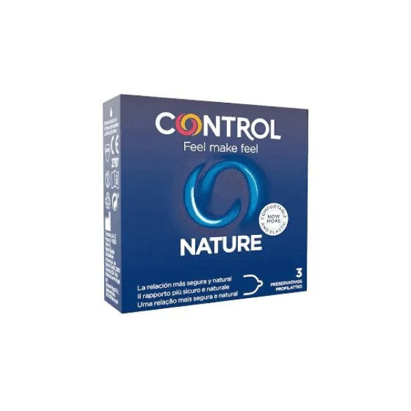 Control Preservativos Nature Adapta 3 unidades
