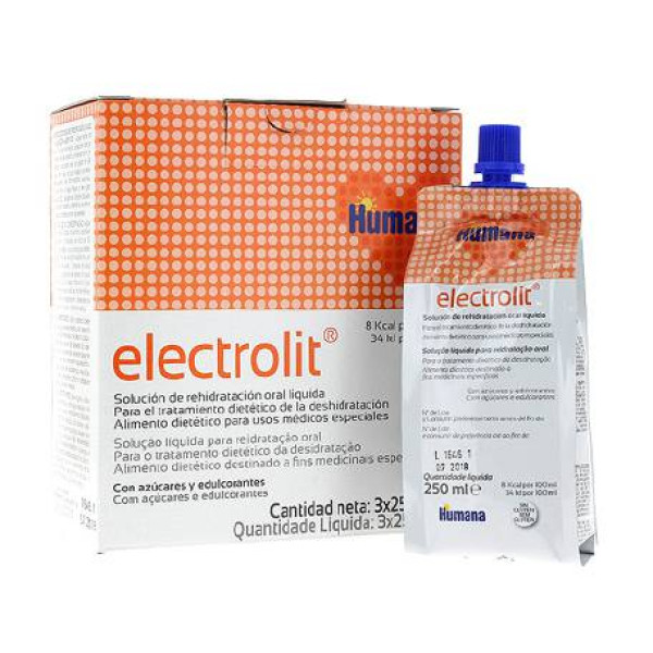 Electrolit Solução Oral 3x250mL