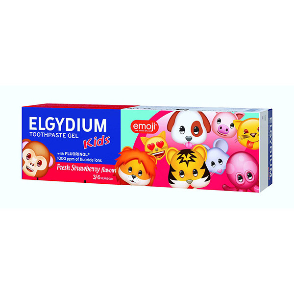 Elgydium Infantil Gel Kids Morango Emoji 50mL