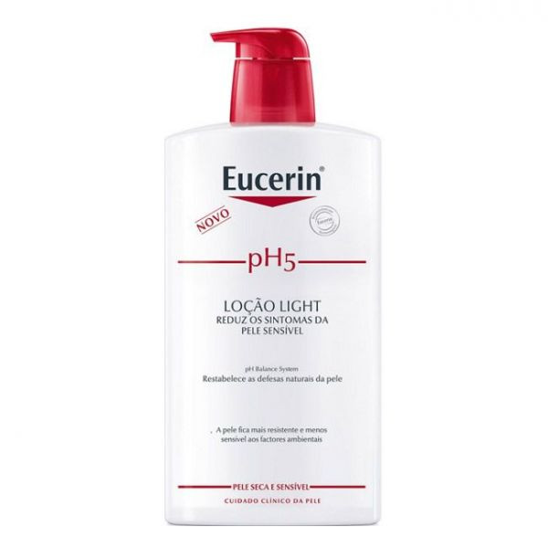 Eucerin Pele Sensivel pH5 Loção Hidratante Ultraligeira 1L
