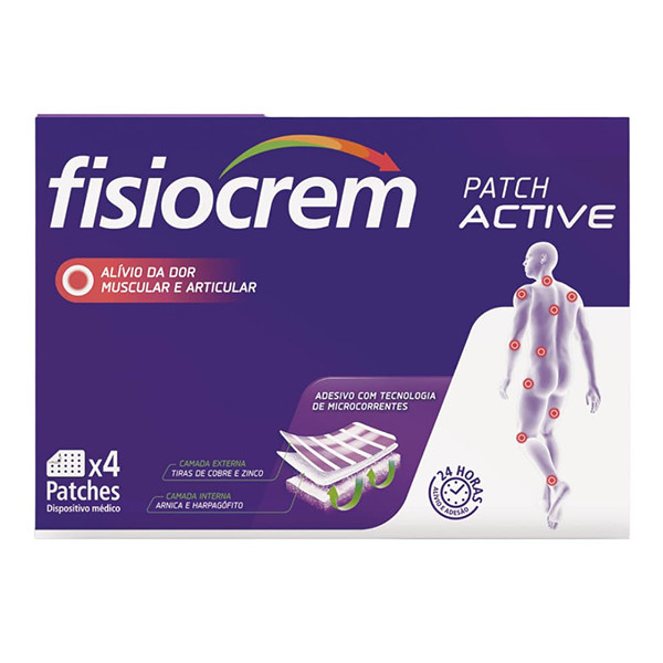Fisiocrem Patch Active 4 unidades