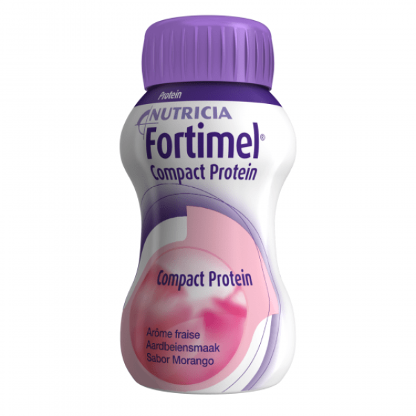 Fortimel Compact Protein Morango 4 x 125mL