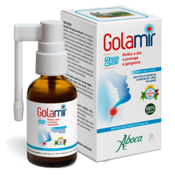 Golamir 2act Spray Pediatrico (Sem Alcool) 30ml