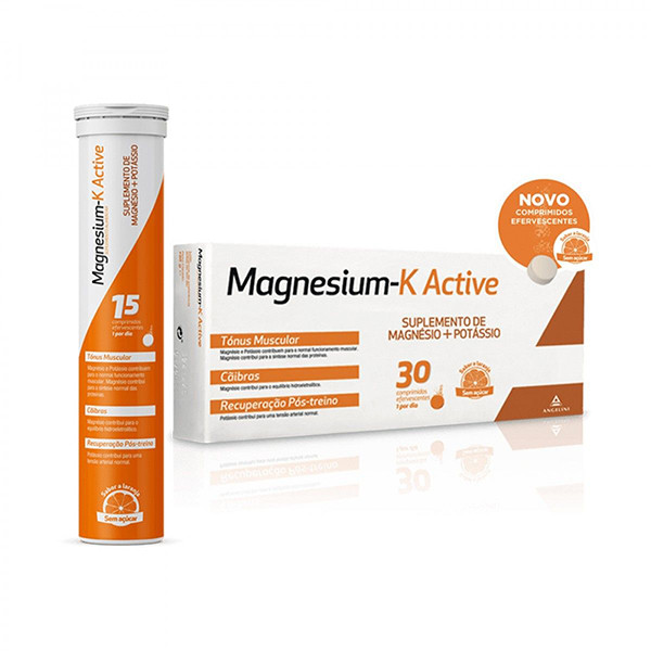Magnesium K Active 30 comprimidos efervescentes