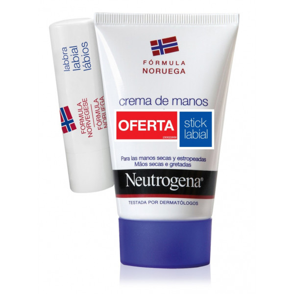 Neutrogena Creme Mãos Concentrado Com perfume 50mL com Oferta Stick Labial 3g