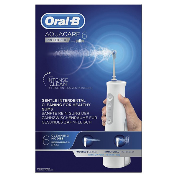 Oral B Aquacare 6 Pro Expert Irrigador Portátil