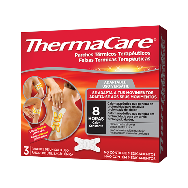 <mark>Thermacare</mark> Versat Faixa Termicas Terap X 3