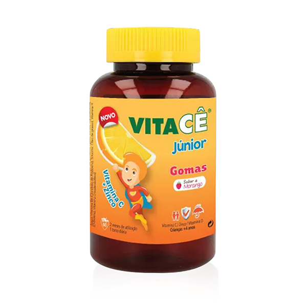 Vitace Junior Gomas Morango 60 unidades