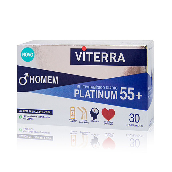 Viterra Homem Platinum 55+ 30 comprimidos